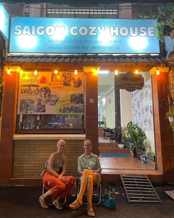 Saigon Cozy House & Coffee Hostel Хошимин Екстериор снимка